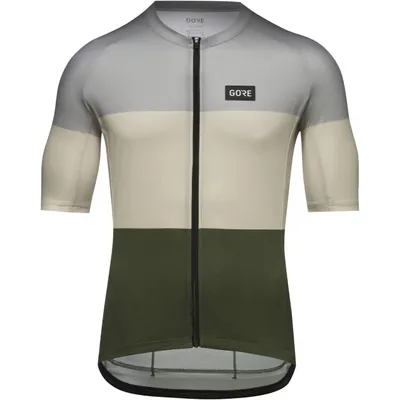 Produktbild von GORE Kurzarm Fahrradtrikot - SPIRIT STRIPES - Hellblau/Grün M