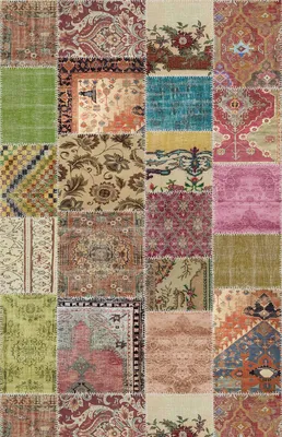 Image de Tapis en vinyle SHARIF DU 01 - 100x155 cm - Antidérapant et isolant
