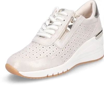 Produktbild von Marco Tozzi Damen Keil Sneaker platin