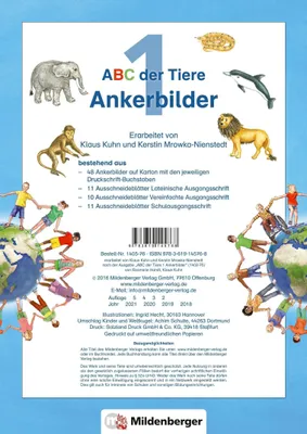 Produktbild von ABC der Tiere 1 - Ankerbilder · Neubearbeitung