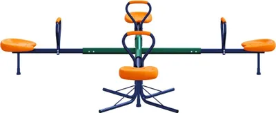 Obrázok produktu pre vidaXL Rocker 4-miestny 360-stupňový oceľový