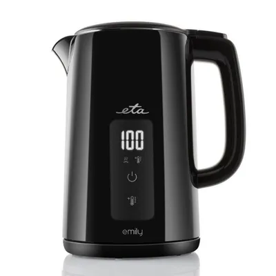 Obrázek produktu pro Eta ETA459590000, 1,5 l, 2200 W, Černá, Nerezová ocel, Indikátor úrovně vody, Zabezpečení proti přehřátí