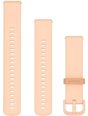 Produktbild von Garmin Schnellwechsel-Armband 20 mm Silikon. Pink Dawn