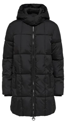 Image de Veste matelassée Jdydaisy Life Long. Ouverte sur le devant