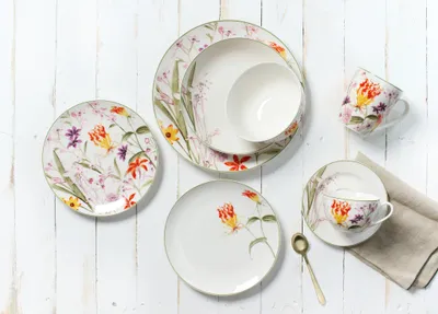 Produktbild von Müslischale 580ml 6er Set Flora
