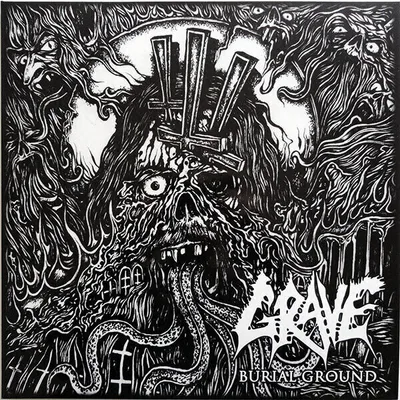 Produktbild von Grave - Burial Ground (Reissue) (LP)