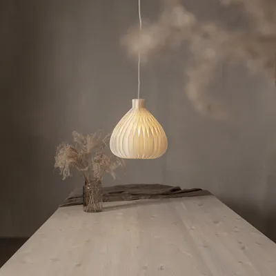 Produktbild von Hängedeko 'Honeycomb', Papier, weiß, Höhe: 30 cm