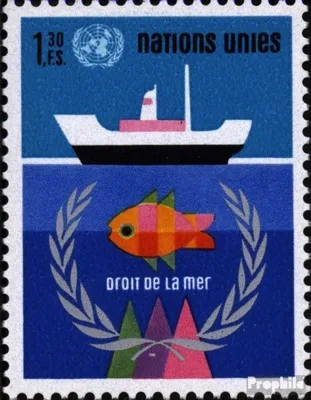 Produktbild von Briefmarken UNO - Genf 1974 Mi 45 (kompl.Ausg.) gestempelt Seerecht