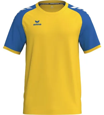 Produktbild von Erima Wings Trikot Kurzarm Gelb/Neu Königsblau Junior