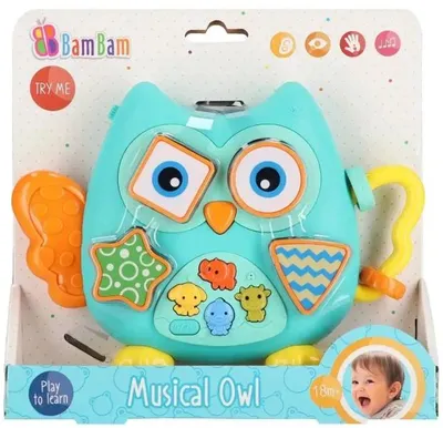 Produktbild von Musikalisches Sortierspielzeug "Bam Bam" mit Batteriebett, Modell 592782