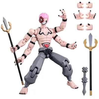Sukuna Actionfigur, 14 cm, beweglich, mit Accessoires