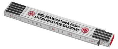 Produktbild von Zollstock 2 Meter mit Eintracht Frankfurt Motiv