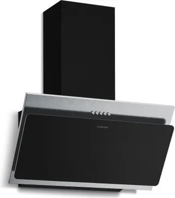 A modern kitchen range hood.