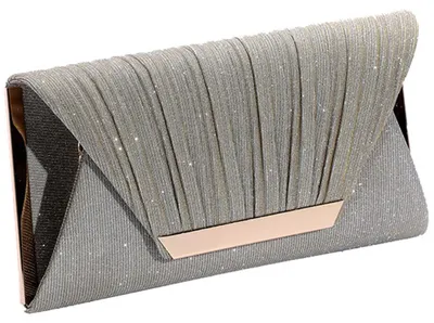 Produktbild von Glitzernde Clutch-Geldbörsen für Damen, Abendtaschen und Clutches, Handtaschen mit Überschlagklappe, formelle Handtaschen für Hochzeiten, Partys und Abschlussbälle