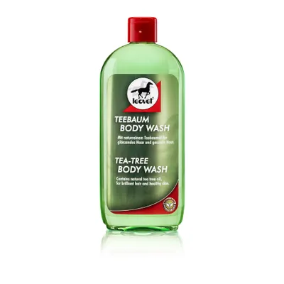 Produktbild von leovet Teebaum Body Wash 500ml silikonfrei Shampoo geg. Juckreiz