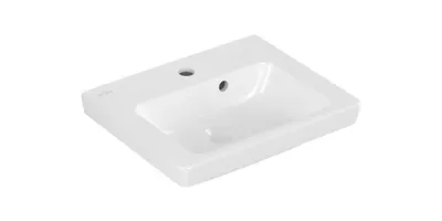Produktbild von Villeroy & Boch 7315F501, Wand-Spülbecken, Rechteckig, Keramik, Weiß, 1 Becken, Rechteckig