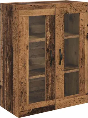 Obrázek produktu pro Nástěnná skříňka Staré dřevo 69,5 x 34 x 90 cm