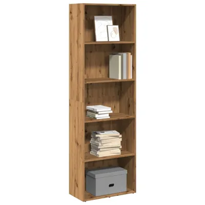 Immagine prodotto di Maison Exclusive - Libreria in rovere artigianale 60x30x189 cm Materiale ligneo