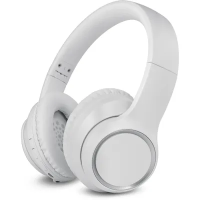 Obrázek produktu pro SENCOR SEP 710BT WH Bezdrátová, designová sluchátka, integrovaný mikrofon, dotekové ovládání, Bluetooth 5.0 vydrž na jedno nabití 30 h, micro-USB, IP 20
