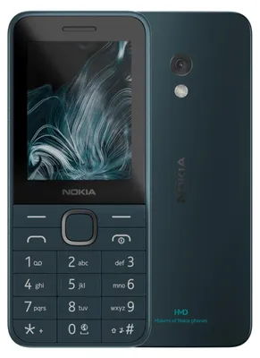 Obrázok produktu pre Nokia 225 (2024), Navýšku, Dual SIM, 6,1 cm (2.4"), 0,3 MP, 1450 mAh, Tmavo modrá