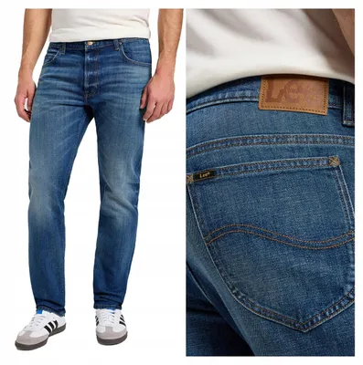 Immagine prodotto di Lee | Pantaloni jeans da uomo modello Rider, taglio dritto, taglia W38 L32