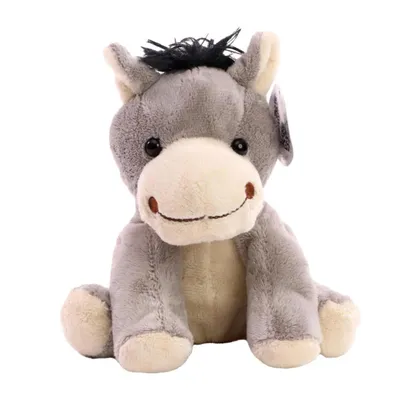 Produktbild von Zootier Esel Alex - Kuscheltier Plüschtier Stofftier Spielzeug, Höhe: 18 cm