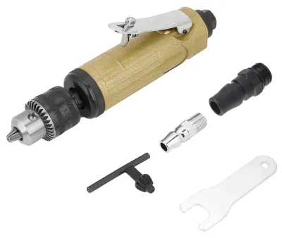 Imagen del producto de Taladro neumático de alta velocidad de 3/8 de pulgada, herramienta de perforación neumática, 22000 RPM