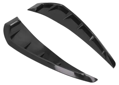 Obrázok produktu pre 2PCS Car Side Mudguard Air Vent Trims Covers Left Right Rubber Black Universal Decoration
