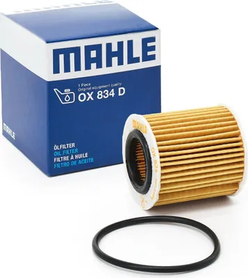 Produktbild von Ölfilter MAHLE OX 834D Filtereinsatz für FORD RANGER (TKE) Ranger Mk4 (RA) für VW Amarok II Pickup (T1, NF) für FORD USA Ranger Crew Cab Pickup