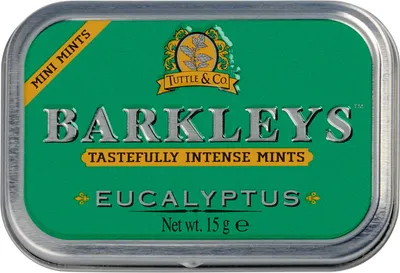 Produktbild von Barkleys Eukalyptus Pastillen mit Minz Geschmack zuckerfrei 15g