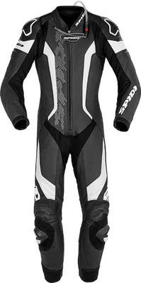 Produktbild von Spidi Laser Pro 1-Teiler Perforierte Motorrad Lederkombi, schwarz/weiß, 48