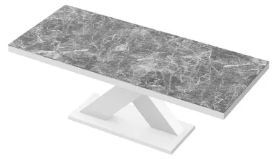 Produktbild von Design Esstisch Tisch HE-888 Hochglanz ausziehbar 160 bis 210 cm