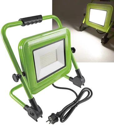 Produktbild von LED-Baustrahler CTS-100W V4 230V 100W IP44 8841lm 4000K mit Ständer