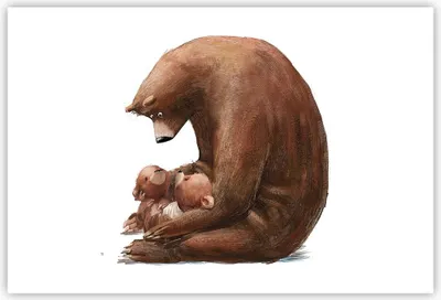 Produktbild von Poster - Poster ohne Rahmen - Bär Teddybären Kinder - 91,5x61 cm - Wand Bild - Wanddeko - Wandbilder - Kunstposter - Wandposter - Bilder - Kunstdruck - Wanddekoration - Wandbild - P2XAA91x61-4732