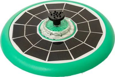 Zdjęcie produktu dla Fontanna solarna słoneczna z pompą ogrodową 4iQ ZEN FI 230mm, 10 diod LED