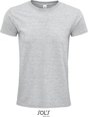 Image de SOLs 03564 | T-shirt homme, Epic T-Shirt unie, Jersey 140 - Couleur : Grey Melange - Taille : L