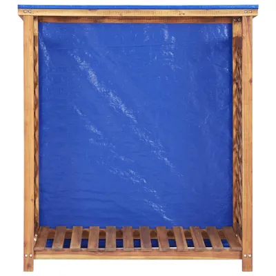 Immagine prodotto di Rimessa per Legna da Ardere 105x38x115 cm in Massello di Acacia