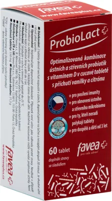 Productafbeelding van Favea ProbioLact Plus, 60 tabletten