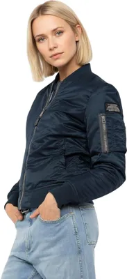 Produktbild von Schott NYC Airforcewrs Bomberjacke Schott, Damen, marineblau, 38
