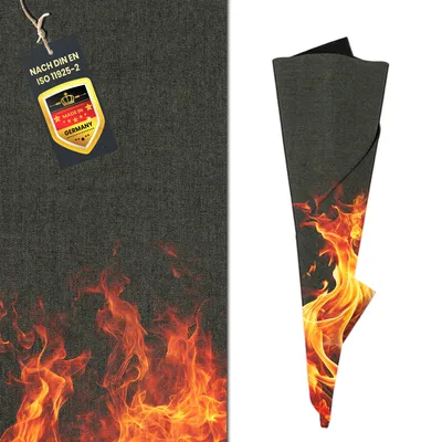 Produktbild von FireMat GreenSilk Edition 50x50cm,- Feuerfeste Unterlage. Rutschfest beschichtet. Für Elektrogeräte wie Kaffeemaschinen, Wasserkocher, Airfryer uvm..