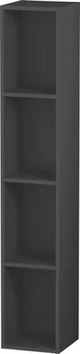 Produktbild von Duravit Regalelement L-CUBE 180 x 180 x 1000 mm graphit matt