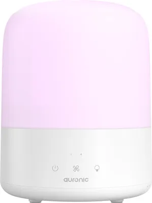 Produktbild von Auronic Luftbefeuchter - 1,9L - Geeignet für Schlafzimmer, Babyzimmer, Büro, Wohnzimmer und mehr - Humidifier - BPA-frei - Weiß
