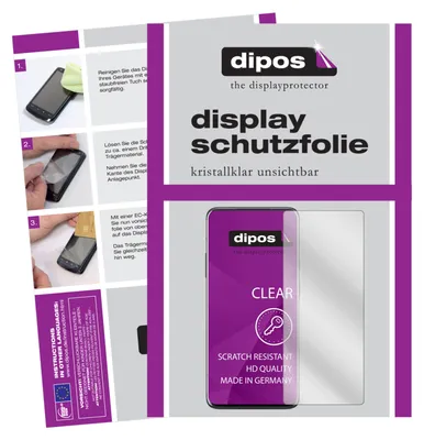 Obrázek produktu pro 1x Ochranná fólie pro OnePlus 7 Pro 5G clear Screen Protector Film Ochrana displeje dipos