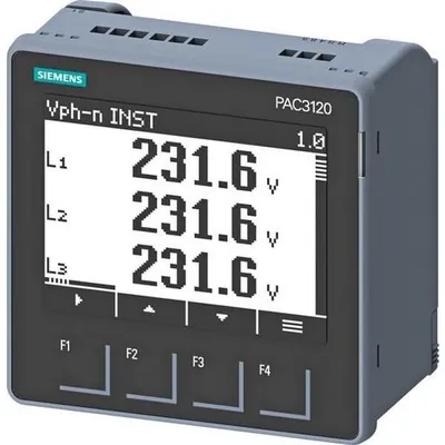 Productafbeelding van Paneelmeter - Multifunctioneel meetinstrument 7KM3120-0BA01-1DA0