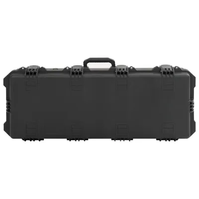 Image de vidaXL Valise pour voyage en avion Portable Noir 100,5x42x17 cm PP