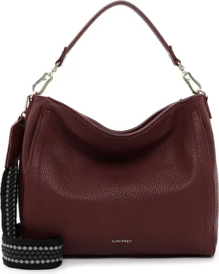 Produktbild von SURI FREY Schultertasche Umhängetasche Cory Beutel Darkwine weinrot