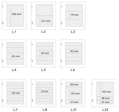 Produktbild von DAVO 27329 Davo Blätter L Assorti (Pro 10)