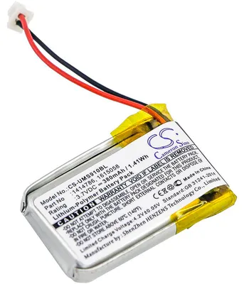 Produktbild von TECHTEK Akku Kompatibel mit [Unitech] MS910, MS910-CUBB00-SG, MS910-CUBB00-TG, MS912, MS912-5UBB00-SG, MS912-5UBB00-TG, MS912+, MS912m Ersetzt 141478