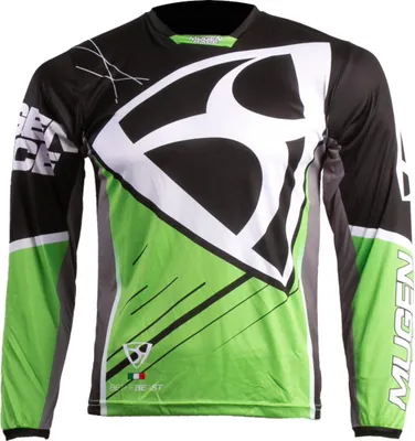Obrázok produktu pre MUGENRACE Heet Motocross dres, čierny/zelený, 2XL