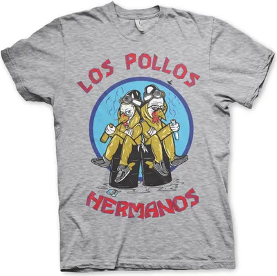 Produktbild von Walter & Jesse Hermanos T-Shirt - X-Large - HeatherGrey